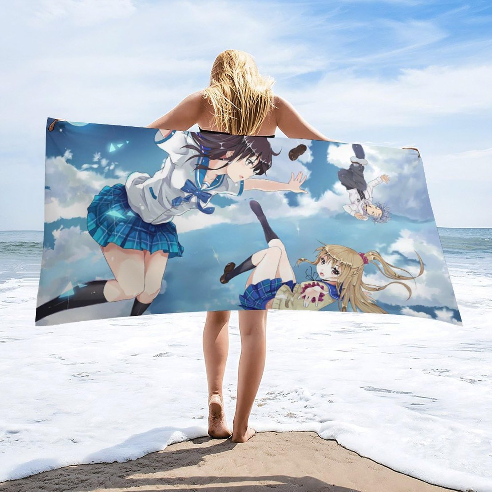 ストライク・ザ・ブラッドIII 姫柊雪菜 バスタオル マチ☆アソビCAFE